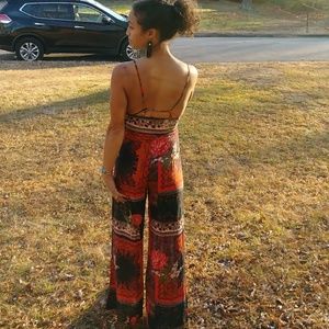 Free People Floral Patch Jumper